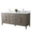 Meuble-lavabo double 72 po avec plateau en marbre-94811308-94811320