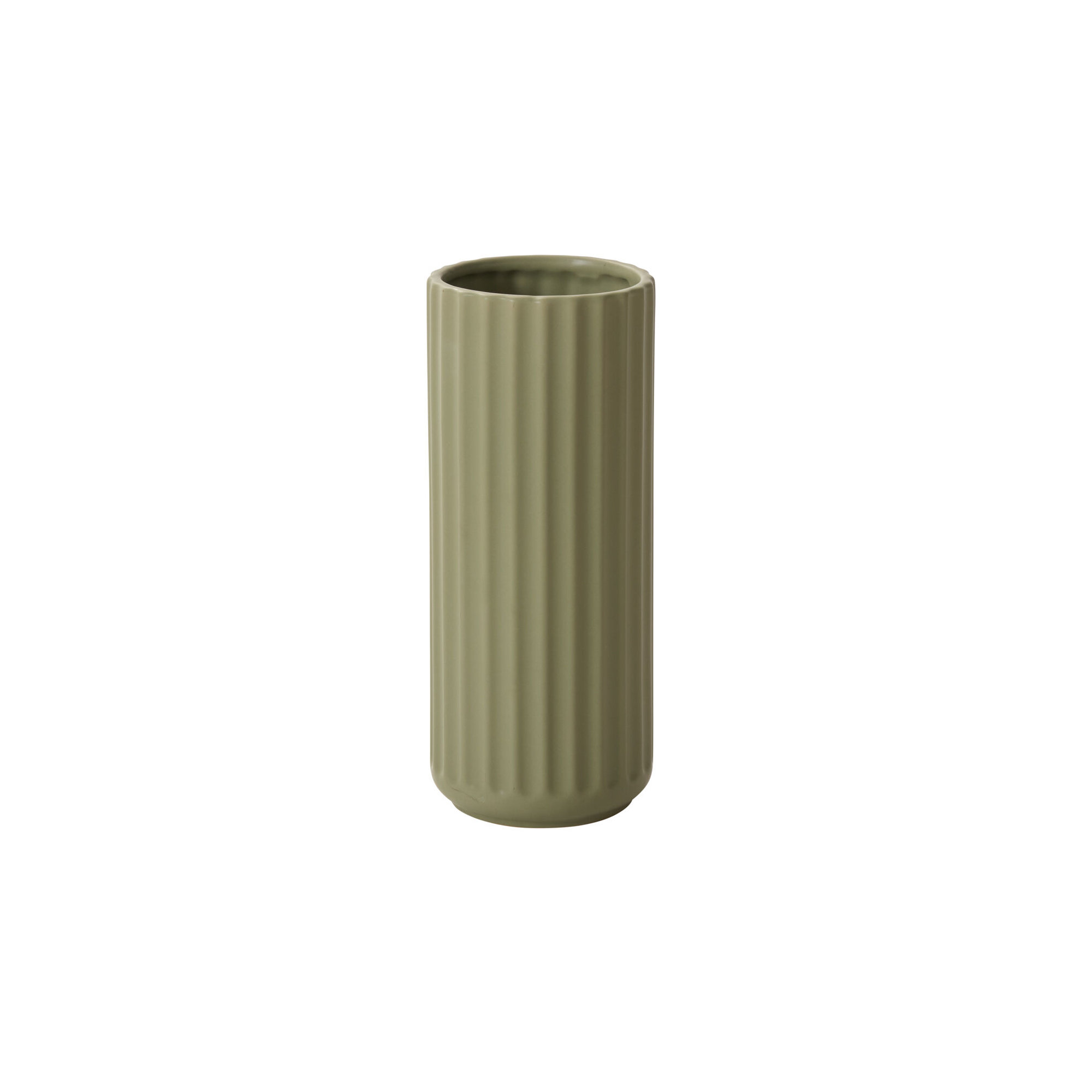 Beam Vase 5"x 12", Green