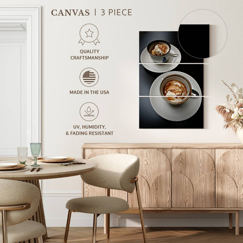Yarlin italien espresso Affogato, H 32 po x l 20 po