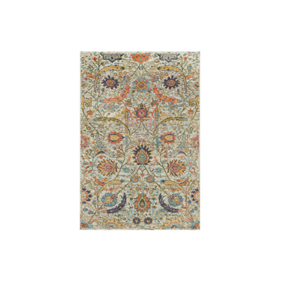 Tapis en soie et laine nouÃ© Ã  la main, motif Â« Sickle Leaf Â», couleur Manchester Tan, 3 pi x 5 pi, modÃ¨le G90231