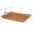 La Jolla Rattan Decorative Serving Tray with Ear Handles, Ottoman Tray-99884488