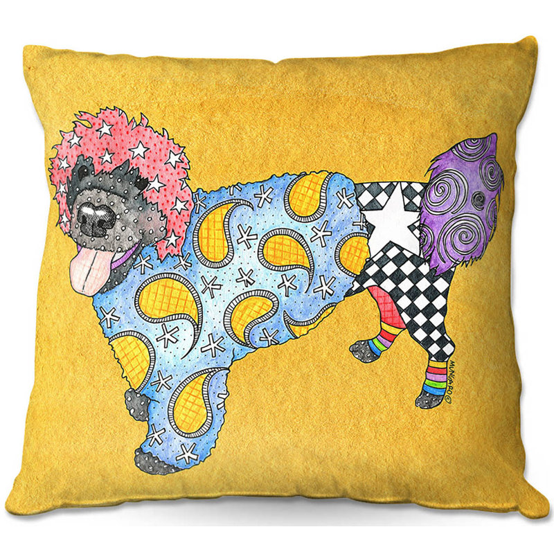  Coussin Couch, 18 po x 18 po, Or