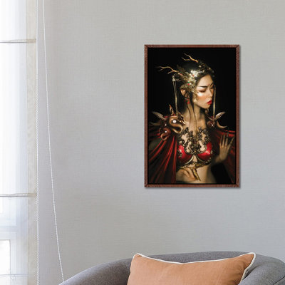 Red Dragon by Lillian Liu - Print on Canvas