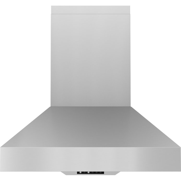 Core Zephyr Podesta 30 in. 600 CFM Wall Mount Range Hood With LED Lights In Stainless Steel