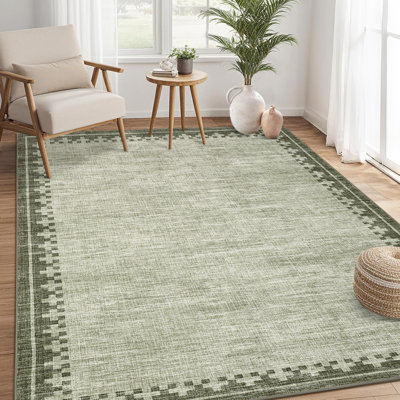 Tapis lavables antidérapants et antidérapants pour la salle de séjour
