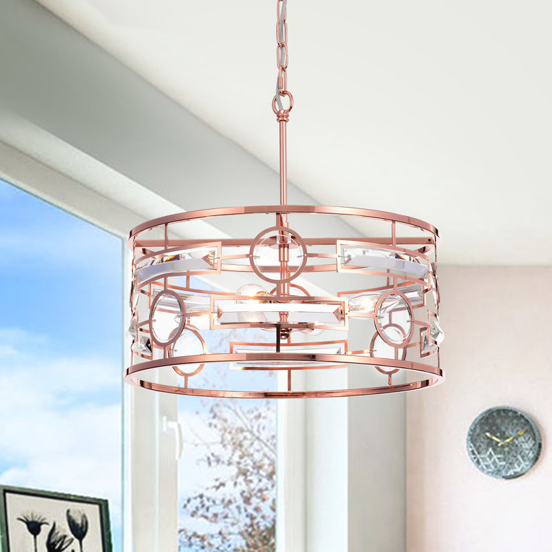 Luminaire suspendu 3 lumières Blondelle Uliana