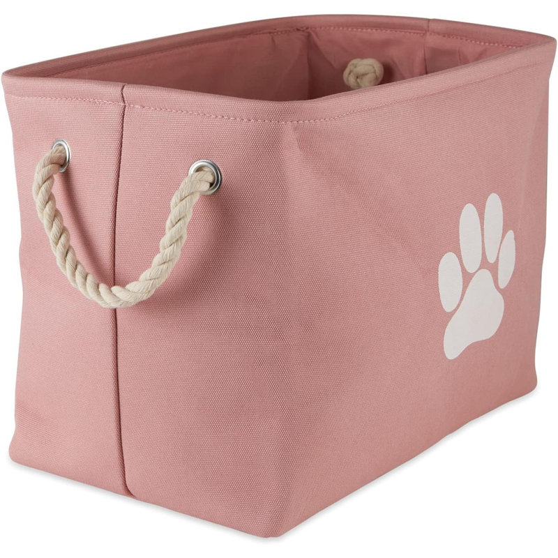 Corbeille pliable pour animaux Pet Storage, Rose
