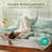 Bedsure California King Size Comforter Sets - 3-Piece Double-Sided Fleece Fluffy Grey Bedding, Cozy Striped Aesthetic for Modern & Guest Bedrooms, All-Season Luxury Home Decor-100517524-122269089
