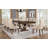 Rackey Walnut Wood 96" Extendable Dining Table