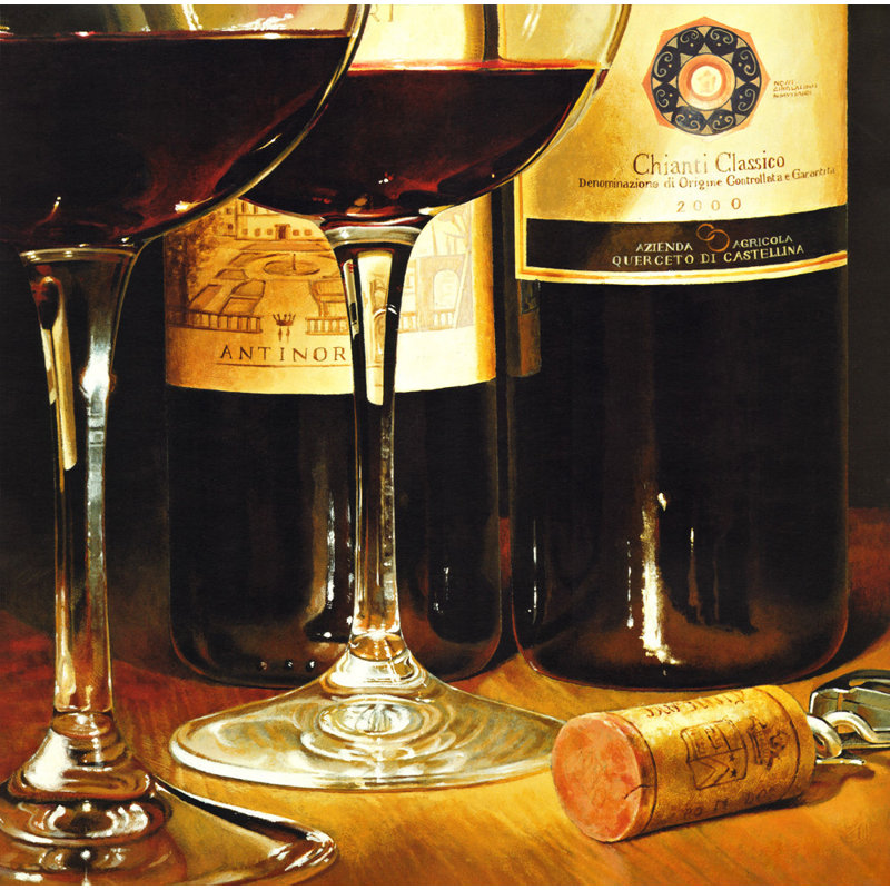 Chianti Classico MCG-F604, H 15 po x l 15 po