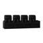 Upholstered Home Theater Seating with Cup Holder-21376655-25661094