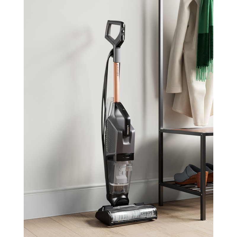 Black Multi-Surface HydroSteam Wet Dry Vacuum Cleaner