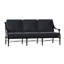 Canapé de patio de 80 po de large avec coussins Delphi-26206751-26206761