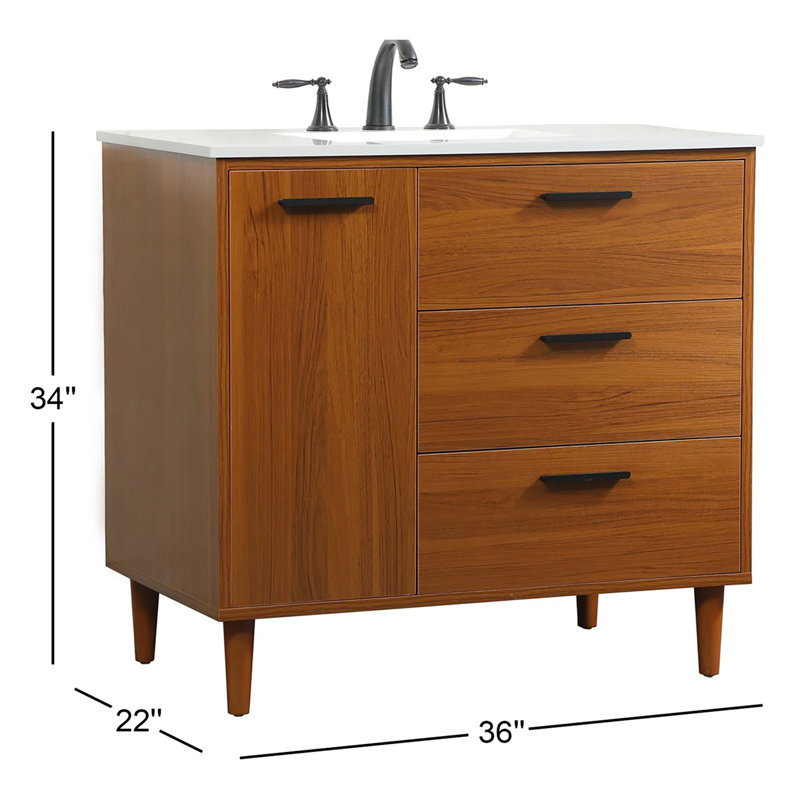 Ensemble de meuble-lavabo simple 36 po Baldwin, Teck