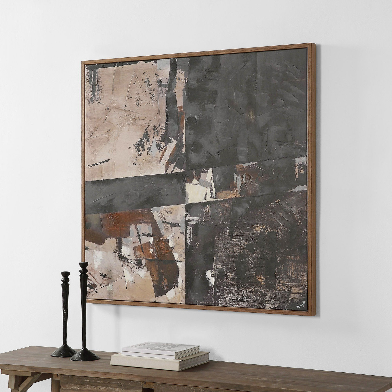 Framed Canvas Painting