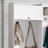 Modern White Hall Tree 4 In 1 Entrance Bench Design With Shoe Storage, 8 Compartments, 7 Coat Hooks And Adjustable Shelves, Suitable For Hallways And Living Rooms-56996598