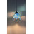 Shehan Tiffany Mini Hanging Lights Stained Glass Dragonfly LED Bulb Included H50"W6"-124697861