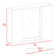 Azile 24'' W 19.5'' H Surface Frameless Medicine Cabinet Mirror Fixed