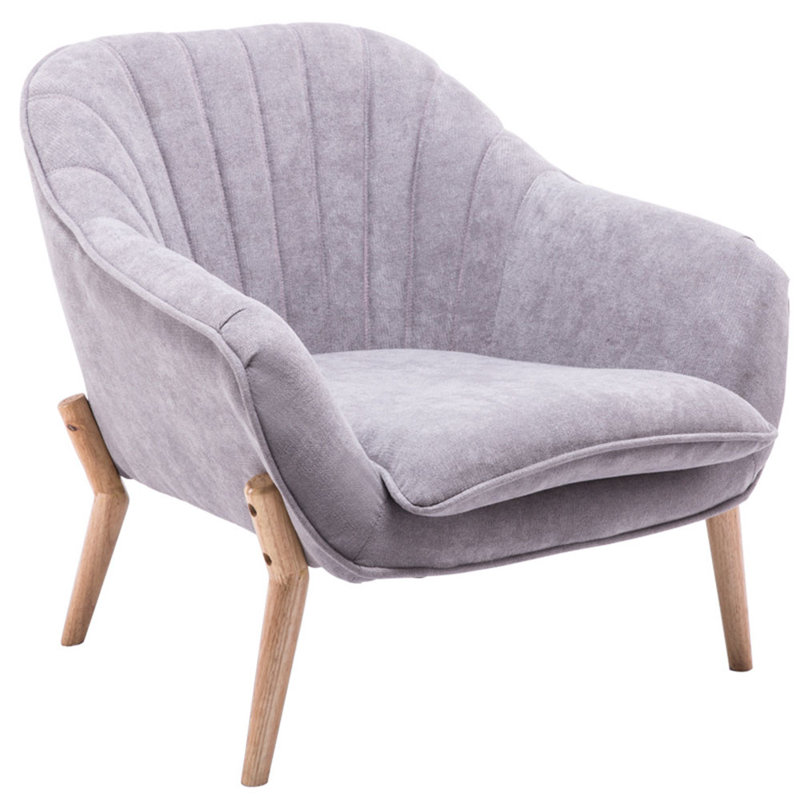 Arrey Upholstered Armchair, Grey