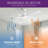Homesoul 52" Modern Ceiling Fan With Light And Remote Control 3Cct Dimmable Reversible Dc Motor Timer Memory-131415423-131517912
