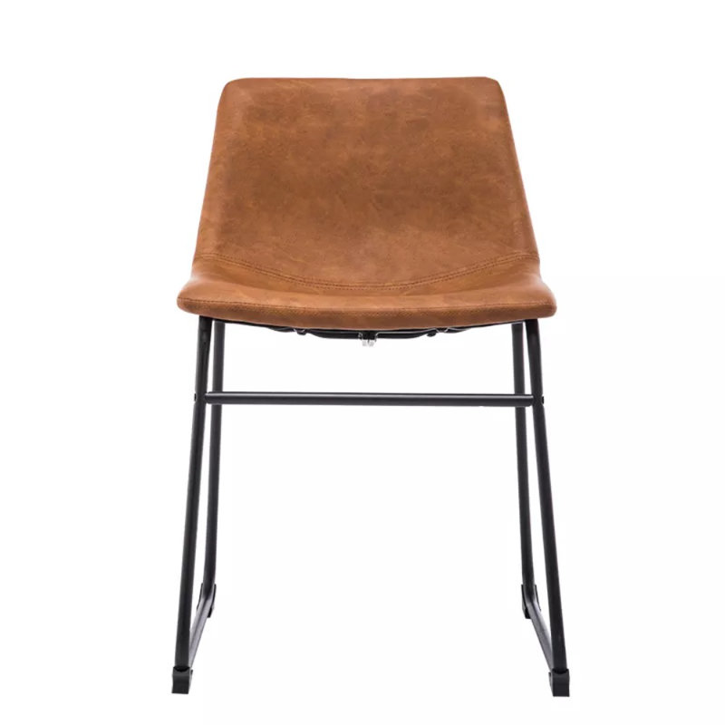Chaise d'appoint Zarely, Brun clair