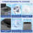 Homdox 2.4 Cubic Feet cu. ft. High-Efficiency Portable Washer with Child Safety Lock-94815496
