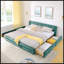 Très grande base de lit tapissier avec tissu chenille épais, tête de lit confortable et tiroir de rangement pour les chambres modernes-131377628-131377630