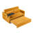 3-In-1 Convertible Corduroy Sleeper Sofa Bed With A Movable Tabletop And USB Ports-569465875