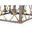 Rustic Metal and Jute Rope Ceiling Light
