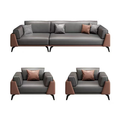 Modern light luxury business office sofa set