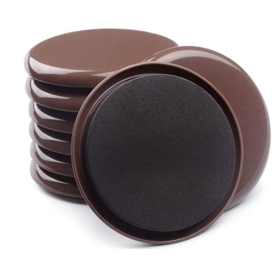 Furniture Sliders - 8 Pack, 3 1/2" Reusable Furniture Sliders for Carpet, Heavy-Duty Furniture Gliders Movers for Hardwood Floors,