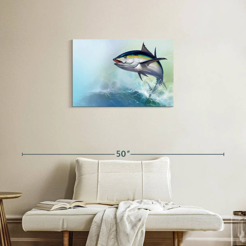 Flying Tuna Fish, 20" H x 30" W