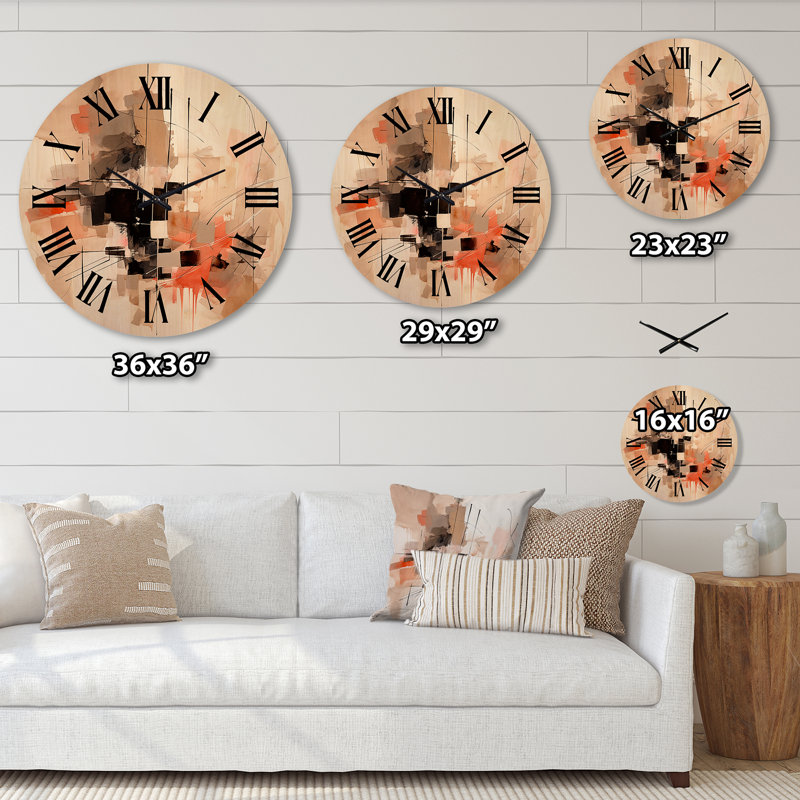 Horloge murale, Grand