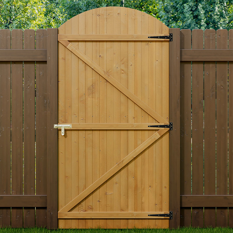 Agadir 105 cm W Gate Fencing with 1 Panel(s) Included, 210cm H x 105cm W