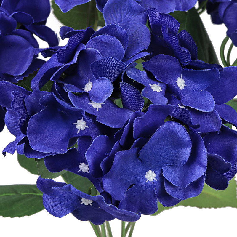 Tige d'hortensia de luxe Cragmont, Bleu royal