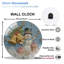 Horloge murale 12 po