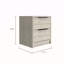 Table de chevet 2 tiroirs-1293526448