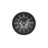 Clocks, 23" Round, Gear Mechanism, Wall Clock, Black, Transitional