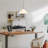  1 - Light 11 inch Nickel Single Pendant Light With Milky White Glass Shade for Living Room, Dining Room-993603724