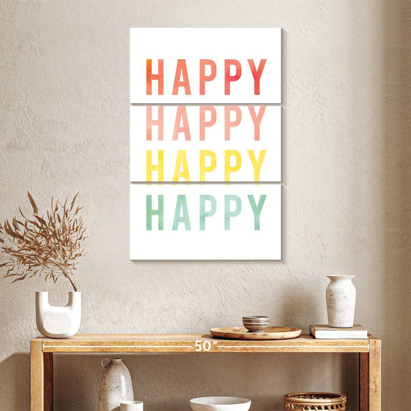 Tergel Happy Happy, 38" H x 24" W
