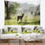 Tapisserie solitary antilope park landscape-28486753