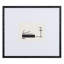 4 Piece Single Picture Frame Painting Set on Glass