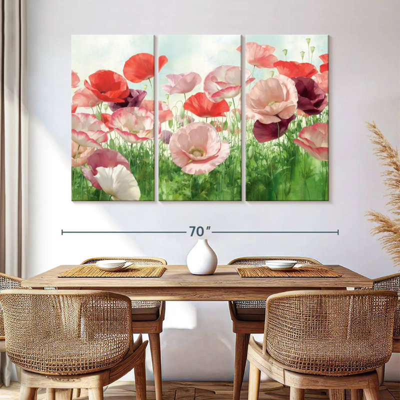 Harnek Poppies Plaisir, H 42 po x l 65 po