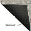 Tapis de qualité supérieure lavable à la machine Bucz AMF1747-585656400