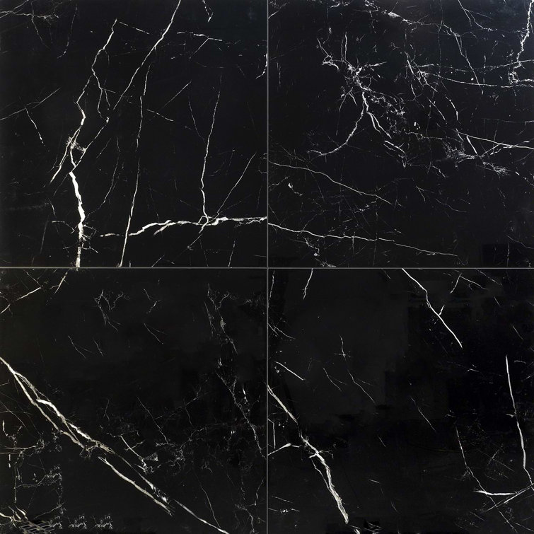 Marble Tech Port Laurent 24X24 Polished Marble Look Porcelain Tile