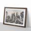 Mountain Landscape by Li Zai - Framed Print-55617547-55617548