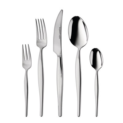 BergHOFF Essentials Finesse by Ralph Kramer 30Pc 18/10 Stainless Steel Flatware set, Service for 6