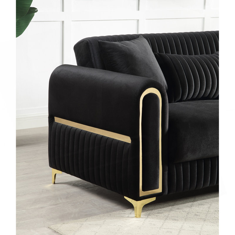 Canapé, causeuse et chaise rembourrés Ruby