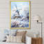 «Snowy Windmill Winter Landscape I - Windmills», art mural-479559168-512830335
