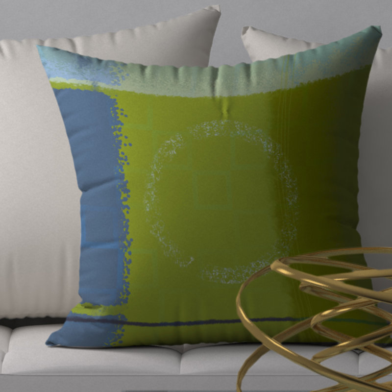 Reversible Throw Pillow, 18" x 18"